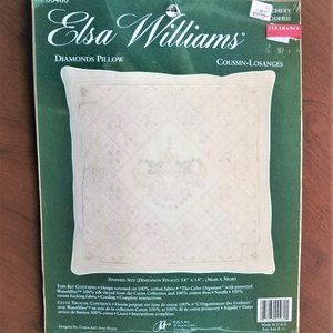 Stitchery Needlepoint Elsa Williams Pillow Kit NEW